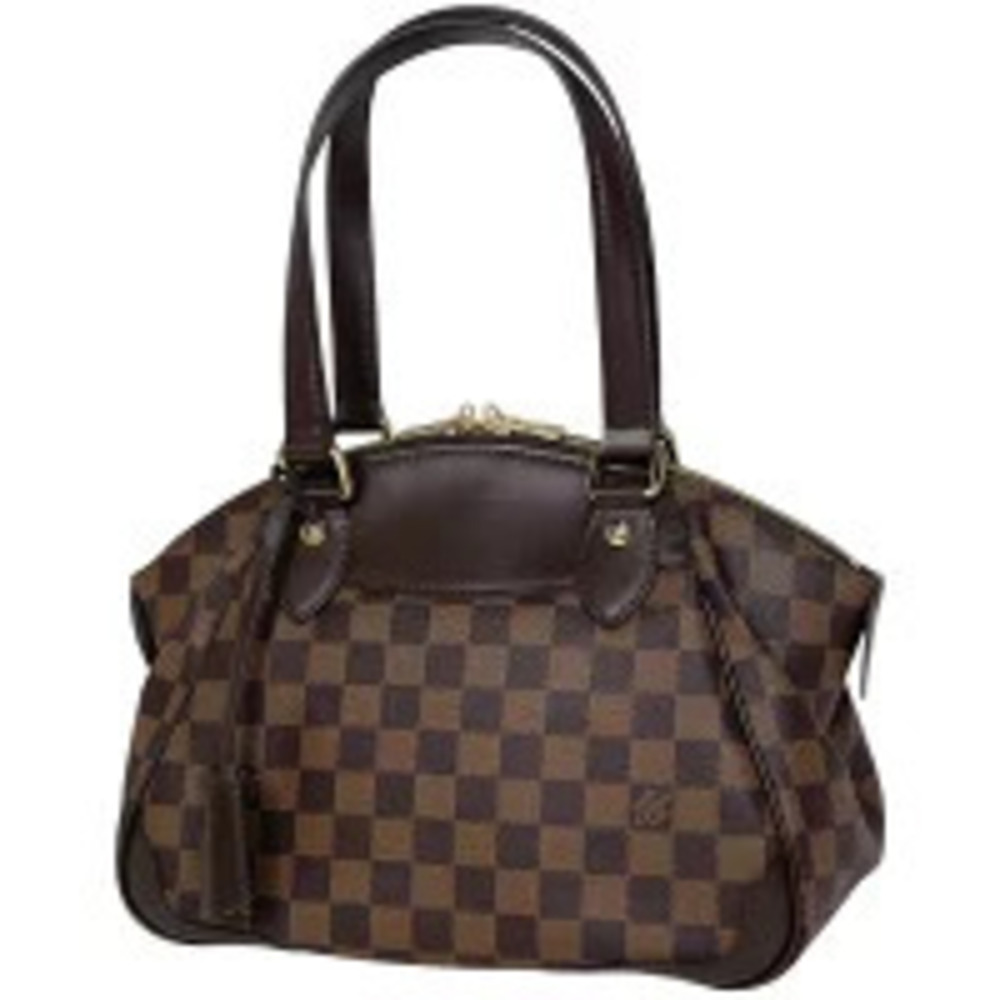 Louis Vuitton Verona Shoulder Bag Handbag Damier Brown
